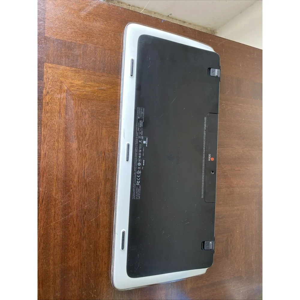 LOGITECH K800 Wireless Illuminated Keyboard (Y-R0065) with Dongle Read Desceipti
